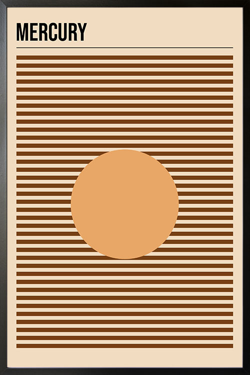 Mercury minimal poster