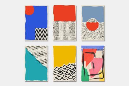 Modern Abstract ollection Poster Bundle