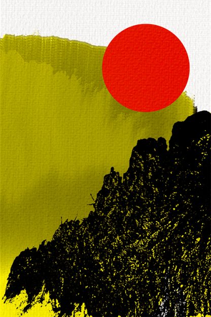 Black Gold Rising Sun poster