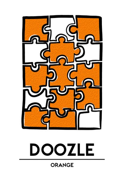 Orange Doozle Poster