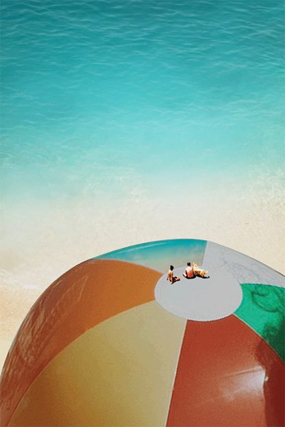 Beach Ball poster