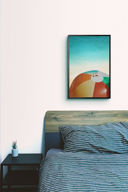 Beach Ball poster in interior