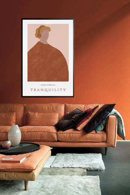 Tranquility Portrait Poster in interior