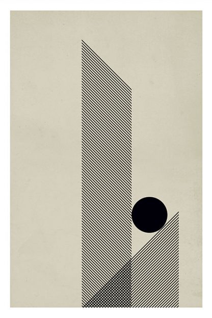 Contemporary Graphic No.2 Poster