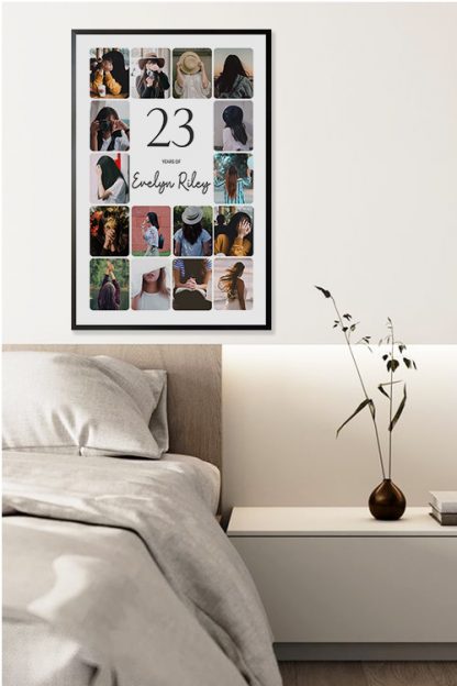 Collection of Your Day Poster in interior