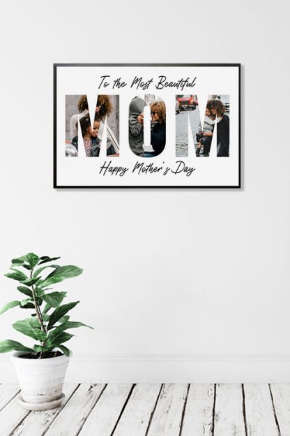 Most Beautiful Mom Poster in interior