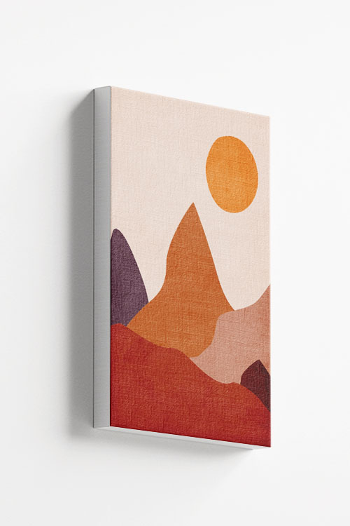 Valley Abstract canvas - Artdesign