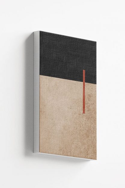 Beige and Orange no.3 Canvas