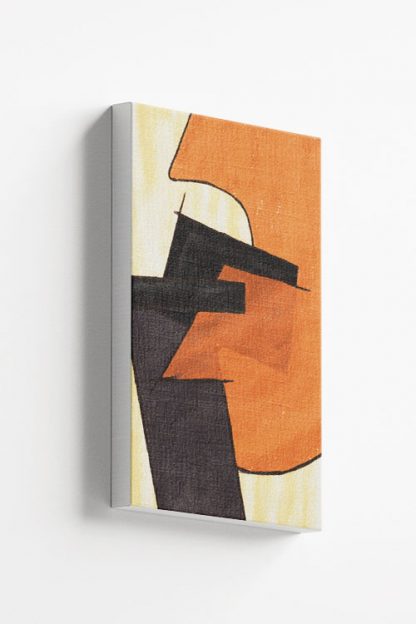 Abstract Face Canvas