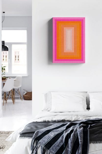 Multi-colored rectangles no2 canvas in interior