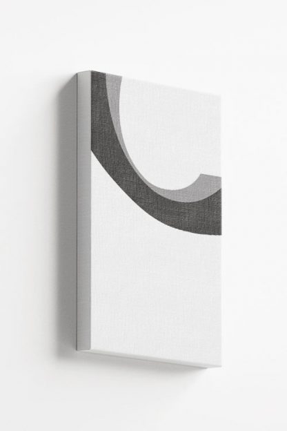 Abstract gray tone no.1 Canvas