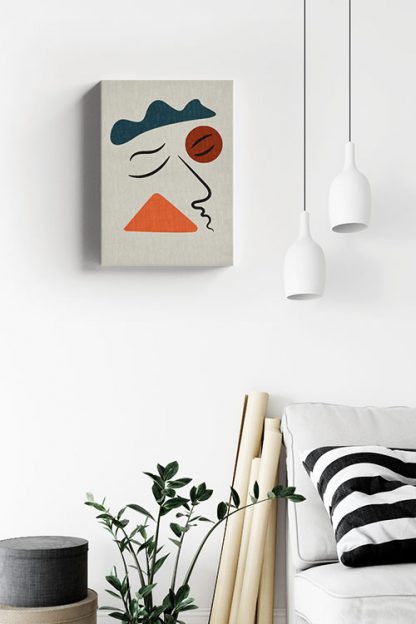 Abstract inspiration Canvas in interior