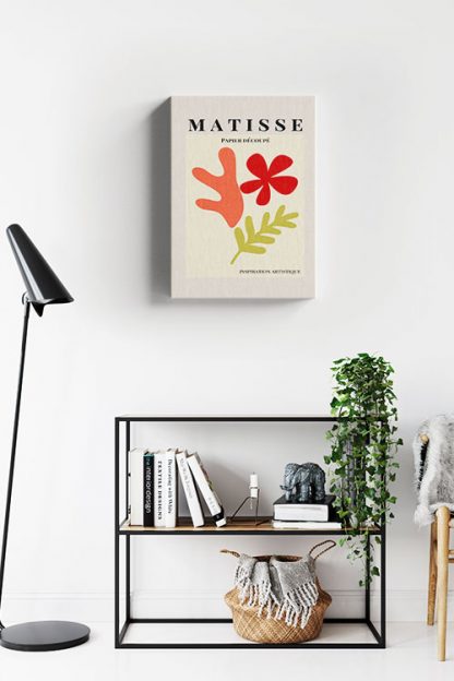 Matisse Inspired No2 Canvas in interior