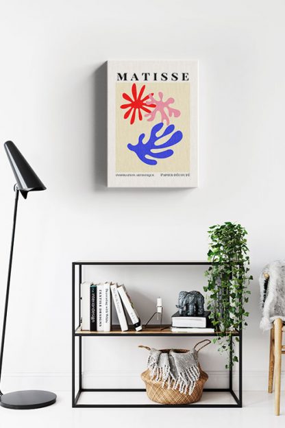 Matisse Inspired No3 Canvas in interior