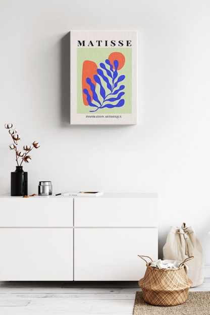 Matisse Inspired No4 Canvas in interior