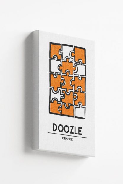 Orange Doozle Canvas