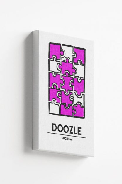 Fuchsia Doozle Canvas