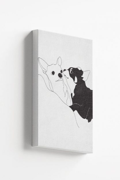 Cute dogs Canvas