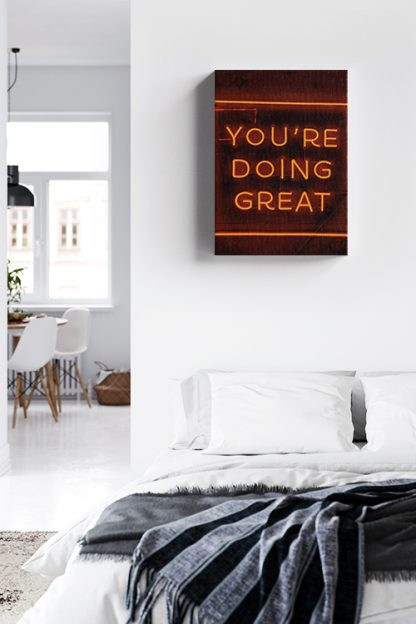 Neon you're doing great Canvas in interior