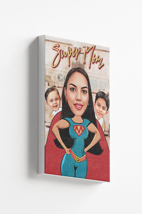 Super Mom Canvas