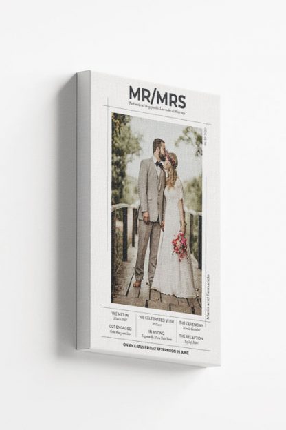 Special Wedding Photo canvas