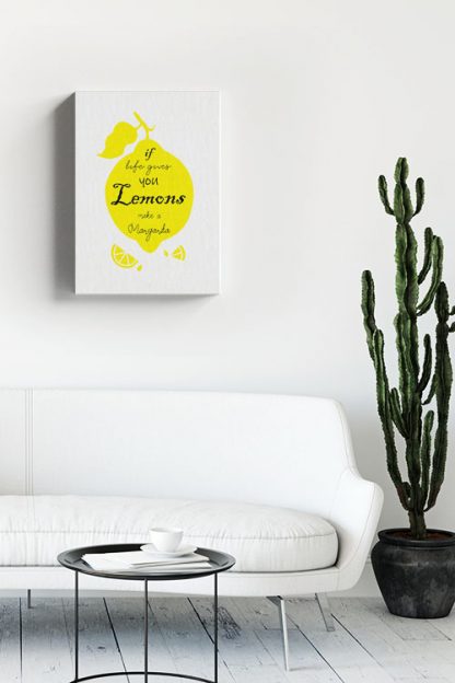 Make a margarita Canvas in interior