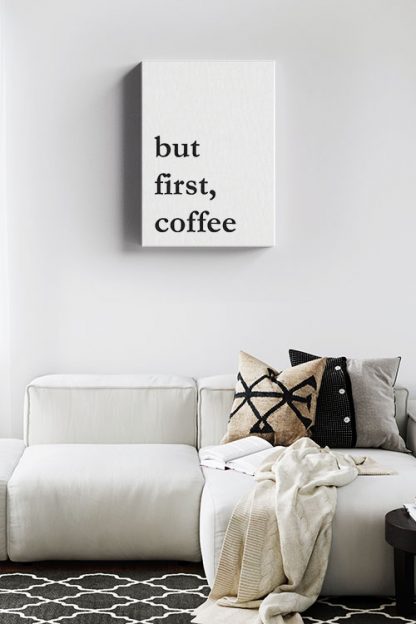 But first Coffee Canvas in interior