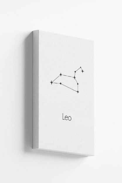 Constellation Zodiac Leo Poster