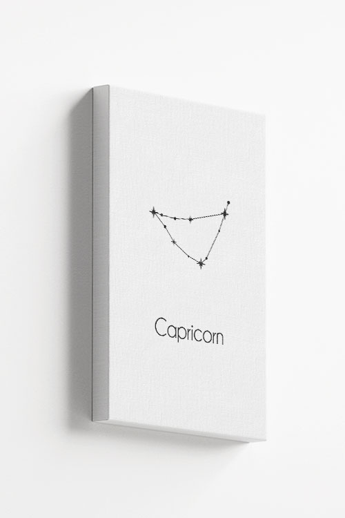 Constellation Zodiac Capricorn Canvas