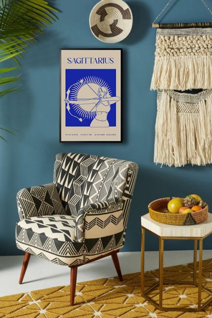 Sagittarius Heaven Poster in Interior