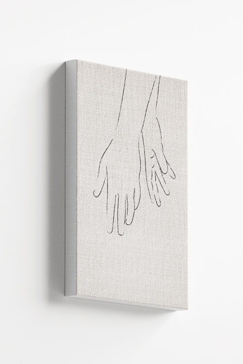 Partner Hands Canvas