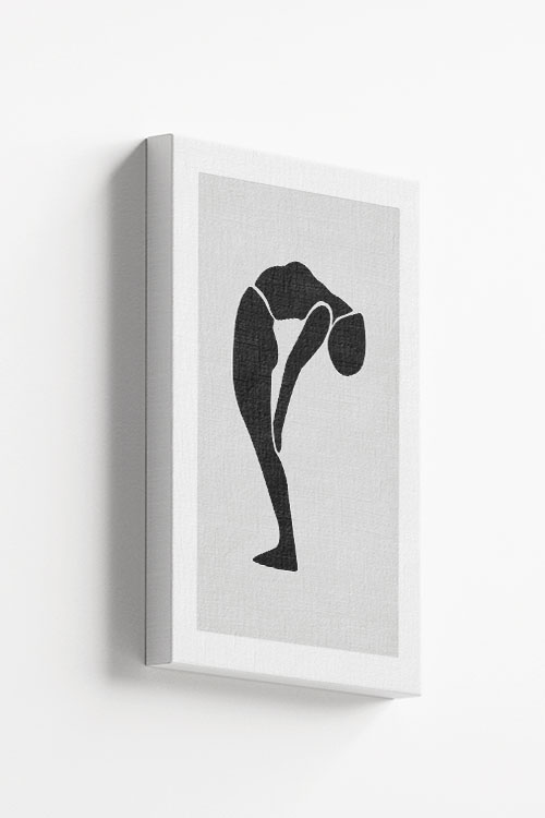 Stretch figure canvas