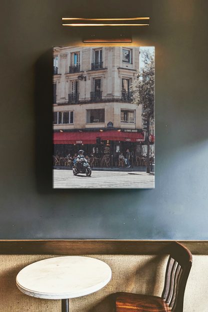 Paris Cafe Canvas