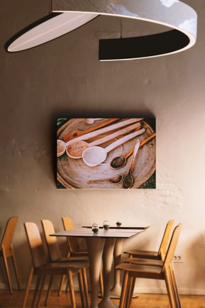 Wood Utensils Canvas