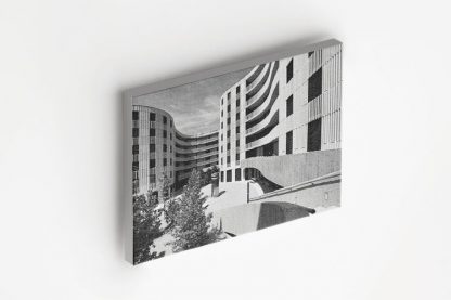 Grayscale Architectural canvas