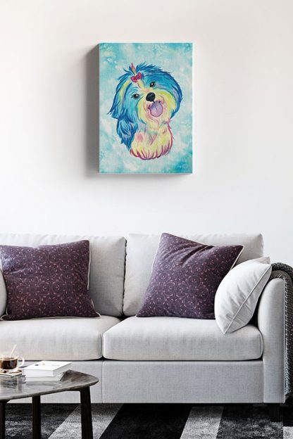 CMYK Shih Tzu Canvas