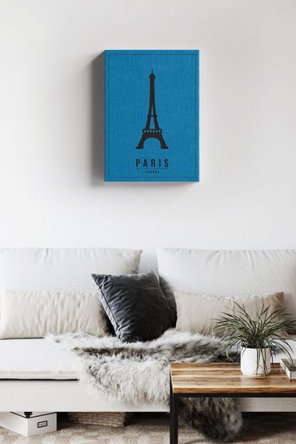 Minimal Paris france Canvas