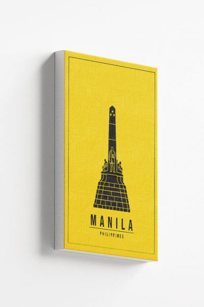 Minimal Manila Philippines Canvas