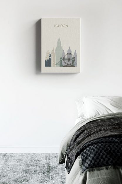 London Skyline Canvas