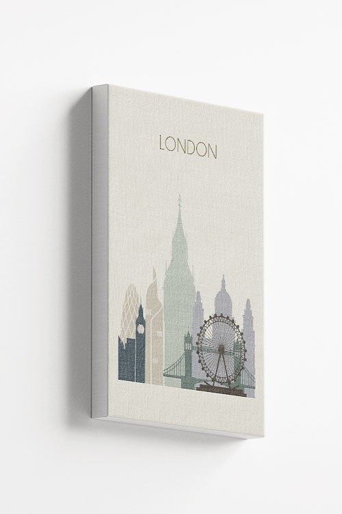 London Skyline Canvas