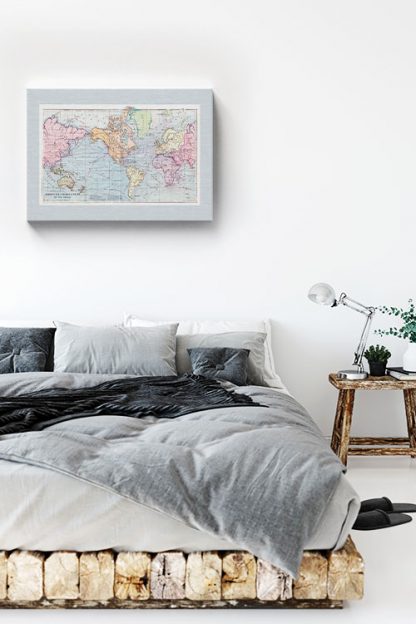 World Map Canvas