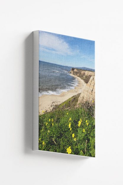 Seaside Flowers canvas