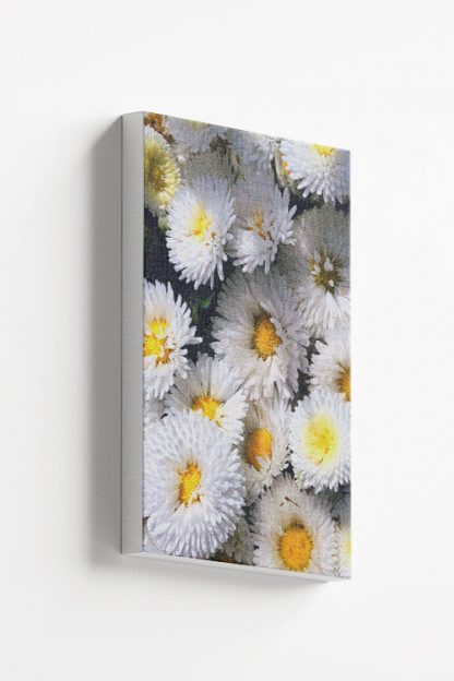 Lovely white flower Canvas