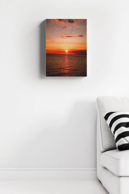 Western Seaside Sunset canvas