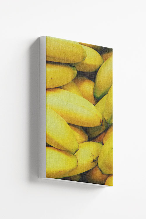 Banana close shot canvas