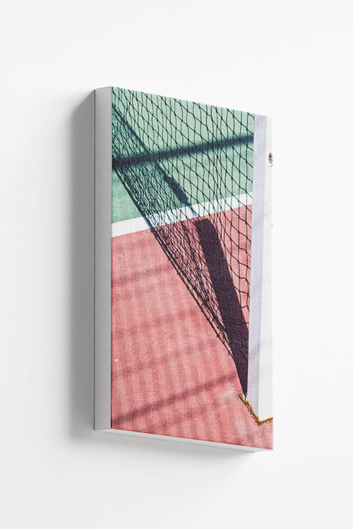 Tennis net canvas