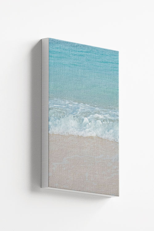 Wave on sand canvas - Artdesign