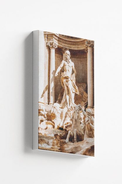 Trevi fountain canvas