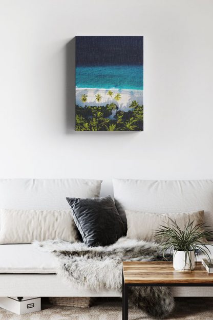 Beach sea canvas