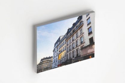 Retro Shops canvas